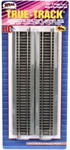 HO Scale Atlas 450 True-Track Code 83 9" Straight Track (4) pkg