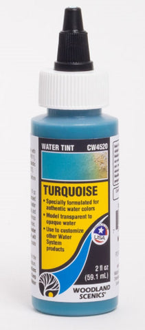 Woodland Scenics Water System CW4520 Turquoise Water Tint 2 fl oz