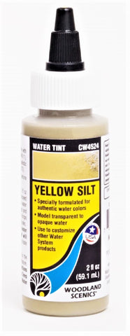 Woodland Scenics Water System CW4524 Yellow Silt Water Tint 2 fl oz