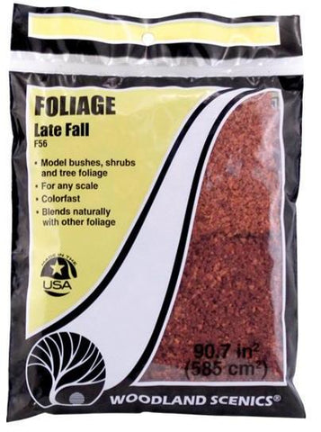 Woodland Scenics F56 Late Fall Mix Foliage 72 sq in Bag