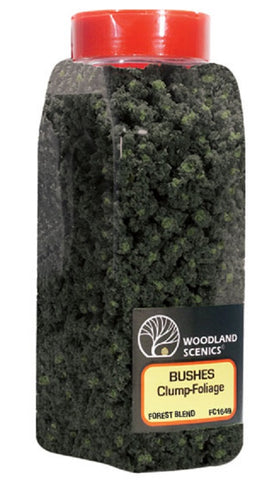 Woodland Scenics FC1649 Forest Blend Bushes Shaker 57.7 cu in (945 cu cm)