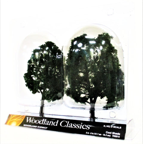 Woodland Classics Ready-Made Trees TR3514 Cool Shade - 2/pkg