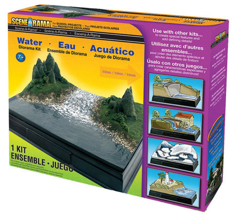 Woodland Scenics SP4113 Scene-A-Rama Water Diorama Kit