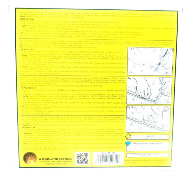 Woodland Scenics ST1474 - 24' Roll Track Bed - HO Scale - Foto 10