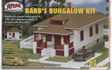 HO Scale Atlas 712 Barb's Bungalow House Building Kit
