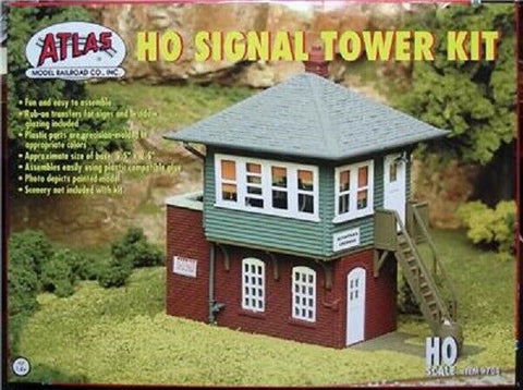 HO Scale Atlas 704 Signal Tower Model Building Kit
