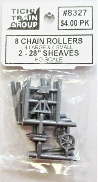 HO Scale Wood Skids & Pallets Kit By Tichy Train Group - 36 Unassembled Pieces, Brown