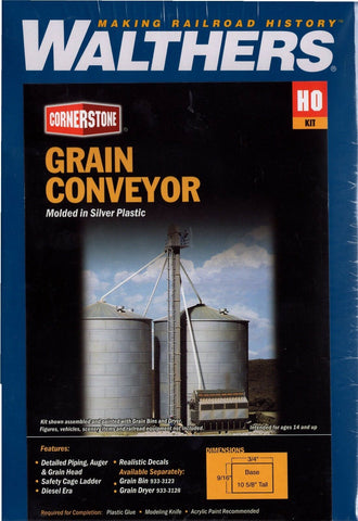 HO Scale Walthers Cornerstone 933-3124 Grain Conveyor Kit