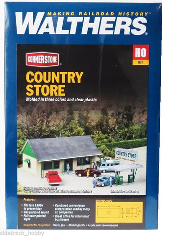 HO Scale Walthers Cornerstone 933-3491 Country Store Building Kit
