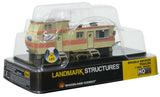HO Scale Woodland Scenics BR5061 Built & Ready Double Decker Trailer Mobile Home