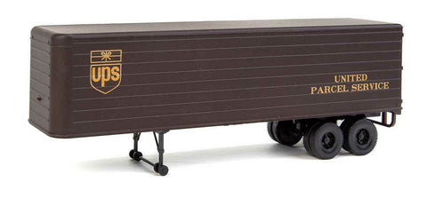 HO Scale Walthers SceneMaster 949-2428 UPS United Parcel Service 35' Trailers