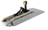 N Scale Kato Unitrack 20-064 Steel Illuminated Style C Bumper Straight Track