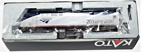 HO Scale Kato 37-6111 Amtrak 203 P42 Genesis Phase Vb Late