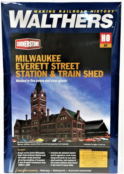 Walthers Cornerstone HO 933-3024 Milwaukee Beer And Ale Brewery Kit – Model Train Stuff
