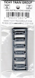 HO Scale Tichy Train Group 8074 Small Horizontal 2-Panel Windows pkg (12)