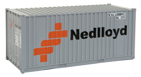 HO Scale Walthers SceneMaster 949-8005 Ned-Lloyd 20' Corrugated Container