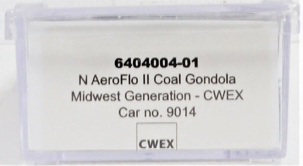 N Scale Intermountain 6404004-01 CWEX 9014 AeroFlo II Coal Gondola ...