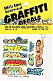 N Scale Blair Line 1249 Graffiti Decals Mega Set #6 (9) pcs