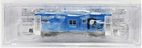 N Scale Bluford Shops 44171 Rock Island 17185 Bankruptcy Blue Bay Window Caboose