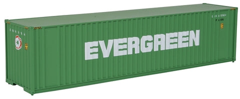HO Scale Walthers SceneMaster 949-8202 Evergreen 40' Hi-Cube Corrugated Container w/Flat Roof