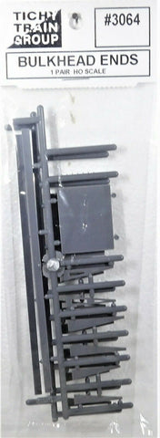 HO Scale Tichy Train Group 3064 Pulpwood Bulkhead Ends -1 Pair