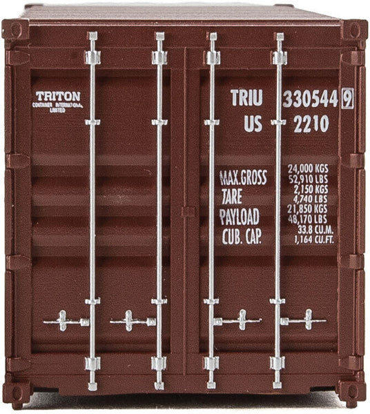 Walthers 949-8074 SceneMaster, HO 20' Corrugated Container