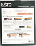 N Scale Kato 106-086 UP Union Pacific Excursion/Business Train 7-Car Set