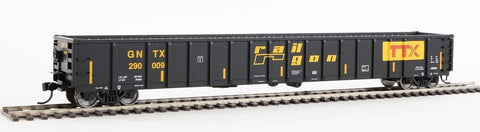 HO Scale Walthers MainLine 910-6417 GNTX #290009 68' Railgon Gondola