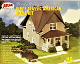 HO Scale Atlas 713 Kim's Classic American Home/House Kit