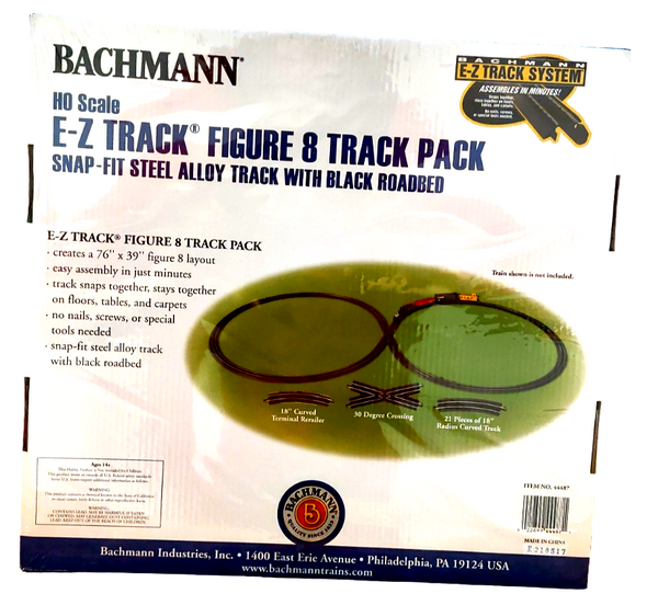 Bachann Trains Snap-Fit E-Z TRACK WORLD’S GREATEST HOBBY TRACK PACK...