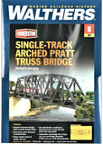 N Scale Walthers Cornerstone 933-3870 Single-Track Arched Pratt Truss Bridge Kit