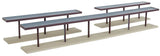 HO Scale Walthers Cornerstone 933-4099 Suburban Station Platforms Kit pkg (4)