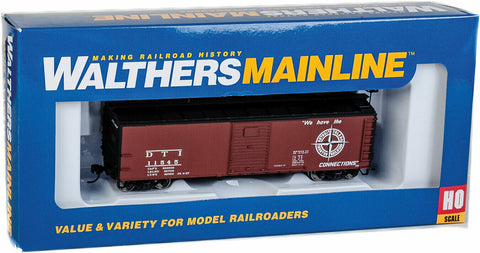 Walthers MainLine 910-40806 Detroit Toledo & Ironton 40' Rebuilt Steel Boxcar
