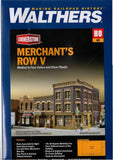 HO Scale Walthers Cornerstone 933-4041 Merchant's Row V Building Kit