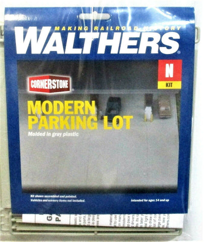 N Scale Walthers Cornerstone 933-3886 Modern Parking Lot 8 Sections