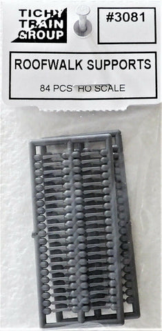 HO Scale Tichy Train Group 3081 Roofwalk Supports pkg (84)