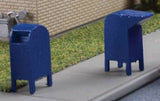 HO Scale Walthers SceneMaster 949-4184 Roadside Mail Boxes and City Mailboxes