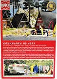 HO Scale Busch 6023 Camping/RV Trailer Scene Set
