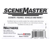 HO Scale Walthers SceneMaster 949-6060 Travelers with Luggage Figure Set (5) pcs