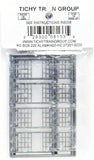 HO Scale Tichy Train Group 8133 Masonry Windows W/Separate Tilt Out pkg(8)