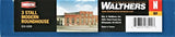 N Scale Walthers Cornerstone 933-3260 3-Stall Modern Roundhouse Building Kit