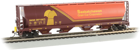 HO Scale Bachmann 73802 Saskachewan Grain Cylindrical Hopper w/Flashing Rear End Device