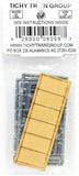 HO Scale Tichy Train Group 8098 2/2 63 x 69" Unit Double Hung Windows pkg (6)
