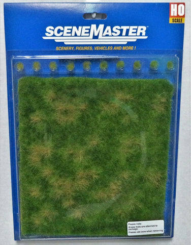 HO Scale Walthers SceneMaster 949-1126 Spring Meadow 8-5/8 x 7-7/8" Mat