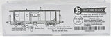 N Scale Bluford Shops 43040 Chicago & North Western 11106 Bay Window Caboose