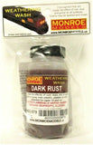 Monroe Models 979 Dark Rust Weathering Wash 4oz Bottle