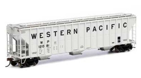 HO Scale Athearn 81575 WP 12081 Western Pacific FMC 4700 Covered Hopper