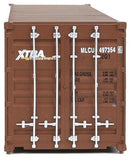 HO Scale Walthers SceneMaster 949-8154 XTRA International MLCU 40' Corrugated Container