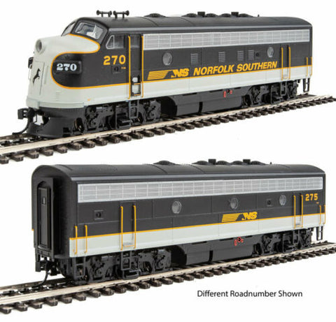 HO Scale Walthers MainLine 910-9943 NS Norfolk Southern 270 & 276 F7 A-B Set