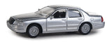Walthers SceneMaster 949-12023 Police Silver Unmarked Unit Ford Crown Victoria
